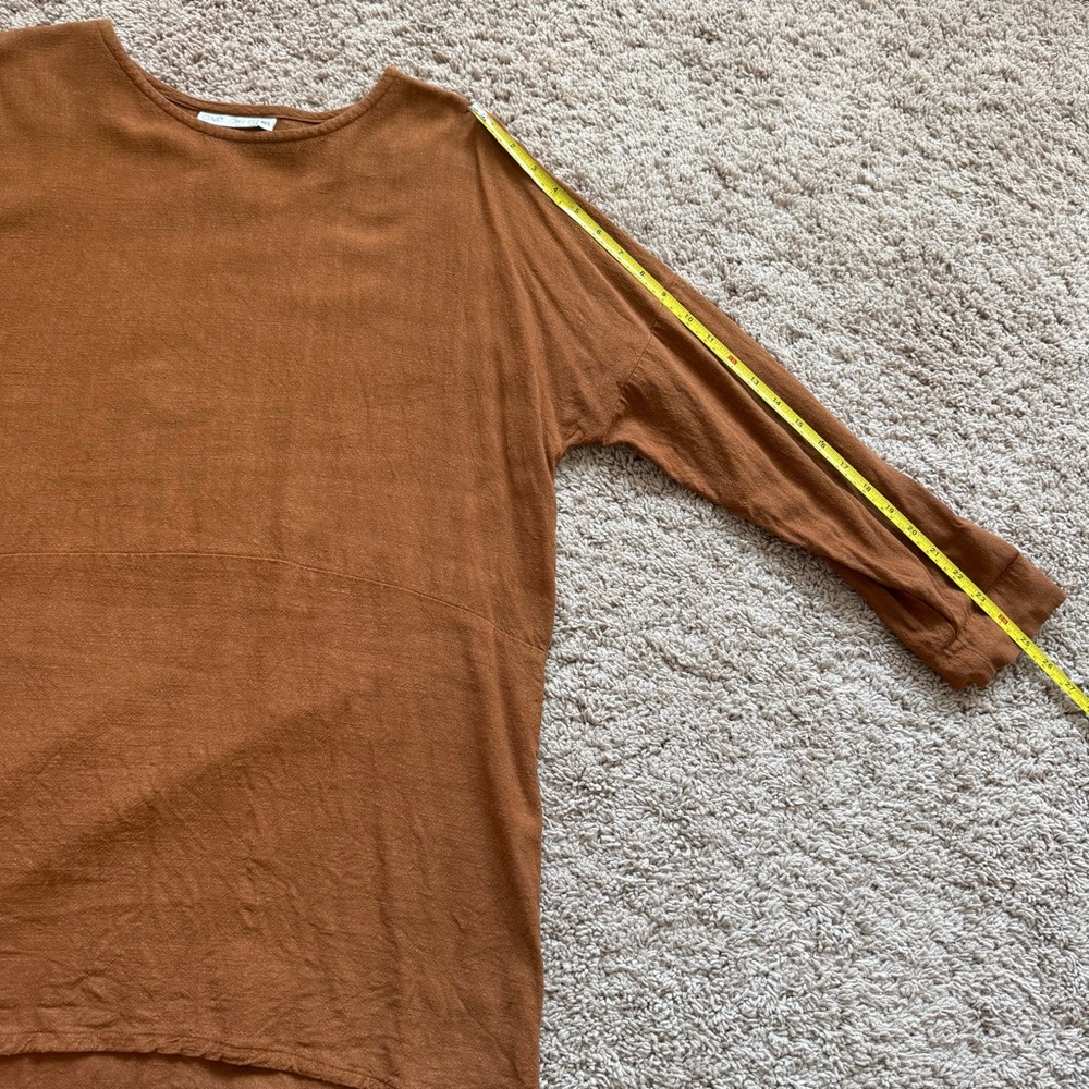 Cotton Dylan Tunic in Sienna - Picture 9 of 10